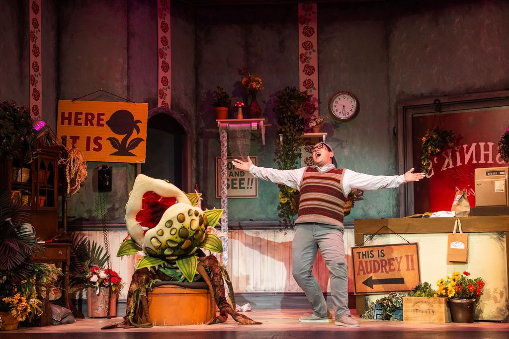 A Mean Green Stunner at Greater Boston Stage Company: Little Shop of&nbsp;Horrors